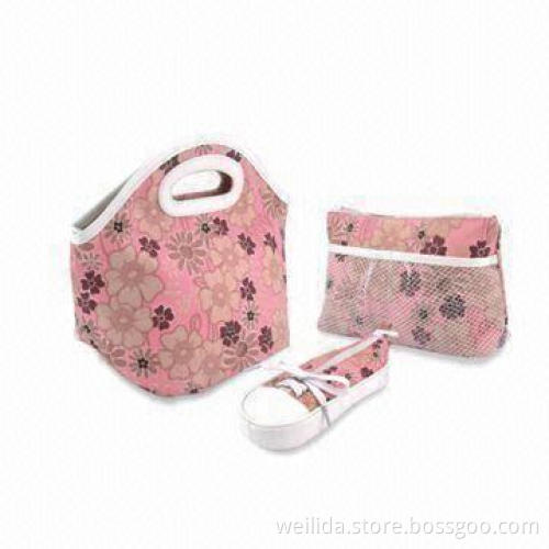 Very Special Shaped Pencil Bags, Made of 8oz Printed Canvas and PU, with Zipper Closure